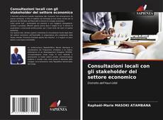 Capa do livro de Consultazioni locali con gli stakeholder del settore economico 