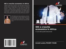 Buchcover von IDE e crescita economica in Africa