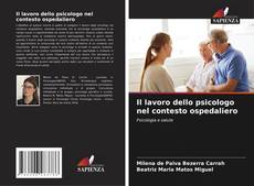Capa do livro de Il lavoro dello psicologo nel contesto ospedaliero 