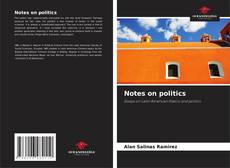 Обложка Notes on politics