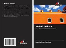 Buchcover von Note di politica