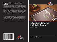 Bookcover of L'igiene dell'Unione stabile in Brasile
