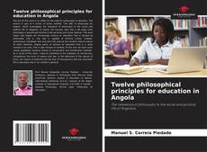 Copertina di Twelve philosophical principles for education in Angola