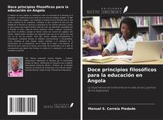 Doce principios filosóficos para la educación en Angola kitap kapağı
