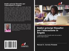 Capa do livro de Dodici principi filosofici per l'educazione in Angola 
