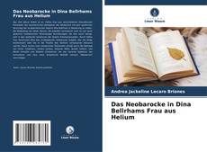 Buchcover von Das Neobarocke in Dina Bellrhams Frau aus Helium