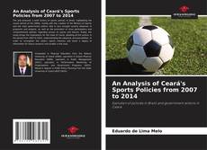 Capa do livro de An Analysis of Ceará's Sports Policies from 2007 to 2014 