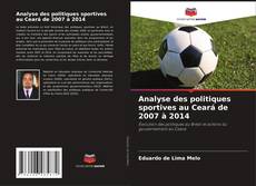 Capa do livro de Analyse des politiques sportives au Ceará de 2007 à 2014 