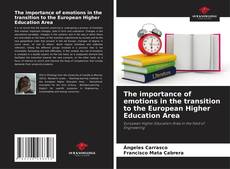 Portada del libro de The importance of emotions in the transition to the European Higher Education Area