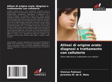 Capa do livro de Alitosi di origine orale: diagnosi e trattamento con collutorio 