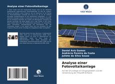 Portada del libro de Analyse einer Fotovoltaikanlage