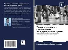 Bookcover of Права человека в современном международном праве
