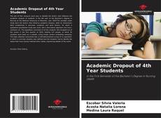Capa do livro de Academic Dropout of 4th Year Students 
