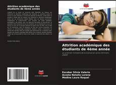 Attrition académique des étudiants de 4ème année kitap kapağı