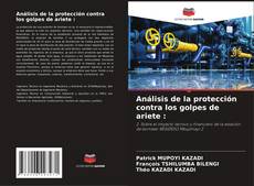 Análisis de la protección contra los golpes de ariete : kitap kapağı