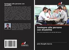 Capa do livro de Sostegno alle persone con disabilità 