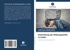Bookcover of Entwicklung der Bildungspolitik in Indien