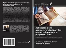 Buchcover von Aplicación de la georreferenciación y las geotecnologías en la propiedad rural