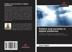 Capa do livro de Politics and sociality in digital platforms 