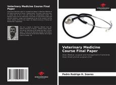 Обложка Veterinary Medicine Course Final Paper