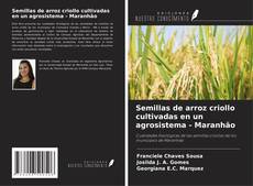 Buchcover von Semillas de arroz criollo cultivadas en un agrosistema - Maranhão