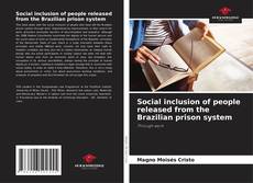Buchcover von Social inclusion of people released from the Brazilian prison system