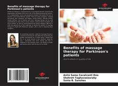 Portada del libro de Benefits of massage therapy for Parkinson's patients