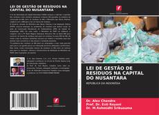 Buchcover von LEI DE GESTÃO DE RESÍDUOS NA CAPITAL DO NUSANTARA
