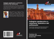 Couverture de Indagine geotecnica e relazione statistica del sottosuolo