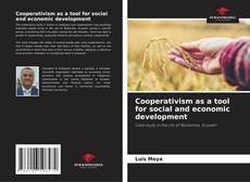 Buchcover von Cooperativism as a tool for social and economic development
