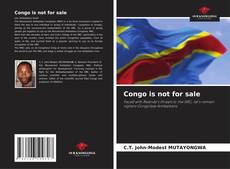 Обложка Congo is not for sale