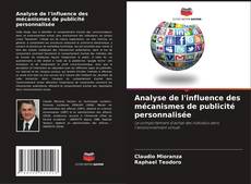 Buchcover von Analyse de l'influence des mécanismes de publicité personnalisée