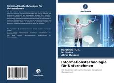 Copertina di Informationstechnologie für Unternehmen