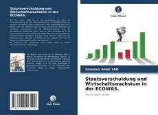 Staatsverschuldung und Wirtschaftswachstum in der ECOWAS. kitap kapağı
