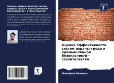 Buchcover von Оценка эффективности систем охраны труда и промышленной безопасности - строительство