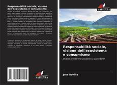 Portada del libro de Responsabilità sociale, visione dell'ecosistema e consumismo