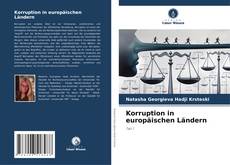 Portada del libro de Korruption in europäischen Ländern