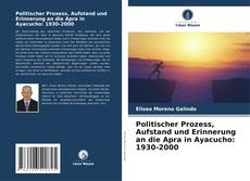 Bookcover of Politischer Prozess, Aufstand und Erinnerung an die Apra in Ayacucho: 1930-2000