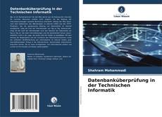 Copertina di Datenbanküberprüfung in der Technischen Informatik