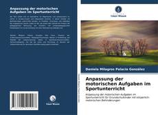 Anpassung der motorischen Aufgaben im Sportunterricht kitap kapağı