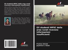 Bookcover of Gli studenti MPSC delle aree rurali ricevono informazioni insufficienti