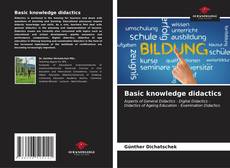 Couverture de Basic knowledge didactics