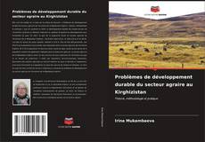 Portada del libro de Problèmes de développement durable du secteur agraire au Kirghizistan