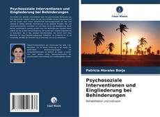 Psychosoziale Interventionen und Eingliederung bei Behinderungen kitap kapağı