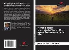 Bookcover of Morphological characterization of the genus Bomarea sp., wild plant