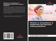Portada del libro de Women in accountancy in leadership and decision-making positions