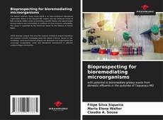 Capa do livro de Bioprospecting for bioremediating microorganisms 