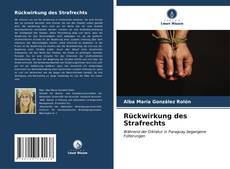 Rückwirkung des Strafrechts kitap kapağı