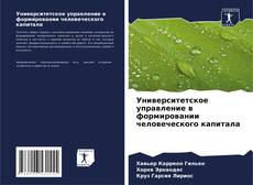 Capa do livro de Университетское управление в формировании человеческого капитала 