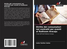 Buchcover von Diritto dei consumatori nei contratti per eventi al Radisson Aracaju